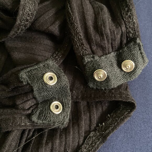 Nordstrom Soprano Sleeveless Tank Top Bodysuit in Black, size S, lots of stretch - Picture 5 of 6